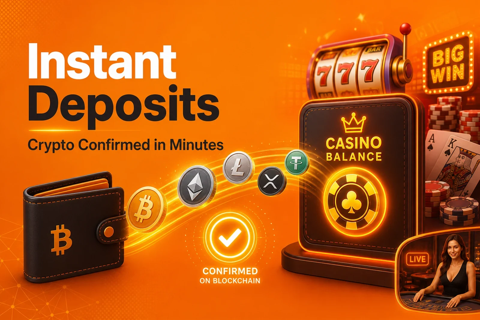 Instant Deposits for UK Players